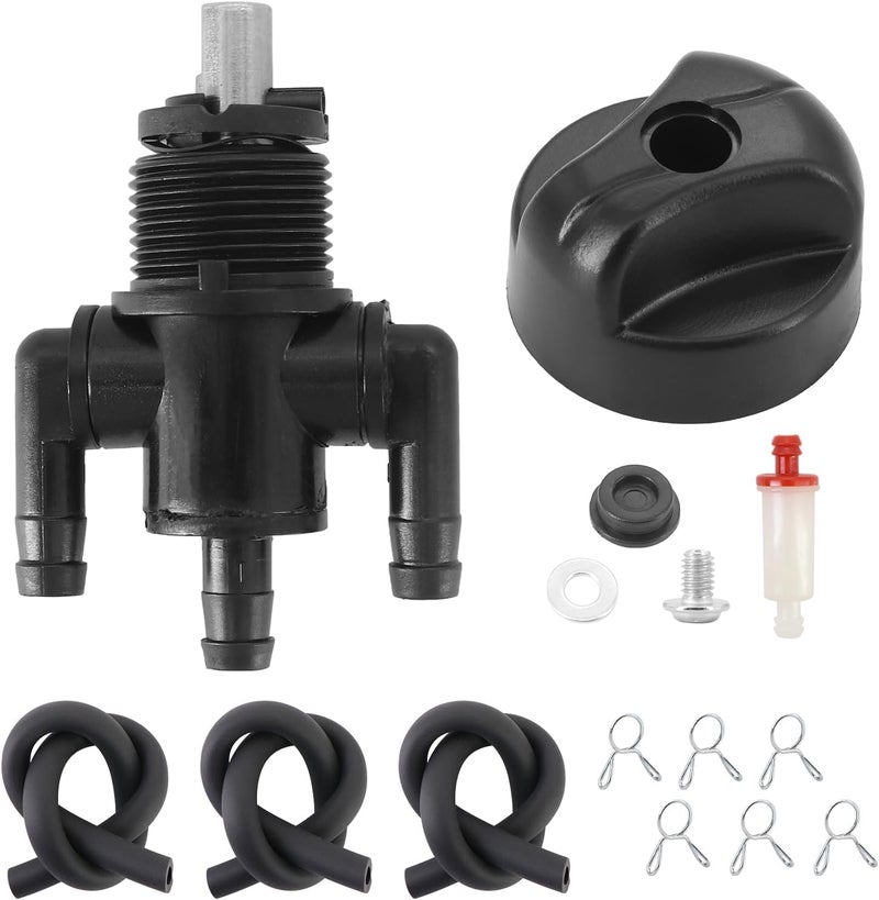 kipa 3-Way Gas Fuel shut-off Petcock Valve Switch 7052154 for Polaris Xplorer 300 400 Scrambler 400 Magnum 500 Trail Boss 325 - Image 1